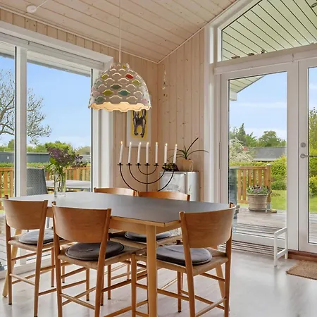Modern Near And Nature Helnaes Ferienhaus